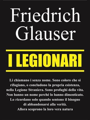 cover image of I legionari